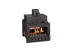 Prity 2C Ενεργειακό Τζάκι Ξύλου 16kW Διαμπερές με Πόρτες Ανοιγόμενες