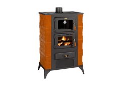 Prity FM RK Μεταλλική Σόμπα ξύλου 12kW Φουντουκί