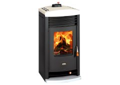 Prity SK W10 Μεταλλική Ξυλόσομπα Καλοριφέρ 16kW Μαύρη