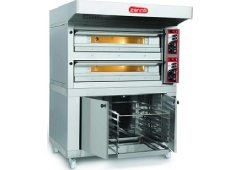 Zanolli Citizen PW 9+9/MC Ηλεκτρικός Φούρνος Πίτσας με Πυρότουβλα 22.4kW 142x138x78cm