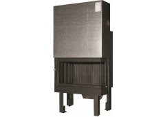 QUATTRO T-90 FOUNDRY HALF-HEAD ENERGY FIREPLACE WITH OPENING DOOR