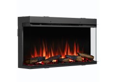 Richen 3D INSERT 93 Επιτοίχιο Ηλεκτρικό Τζάκι 2000W 92.8x49.5cm Μαύρο