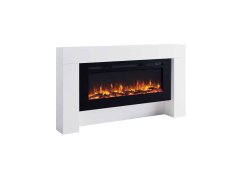 Richen Iraklis Επιδαπέδιο Ηλεκτρικό Τζάκι 2000W 141x88cm Λευκό