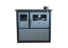 Agorastos ΣΑ 270 Χαλύβδινη Ξυλόσομπα με Φούρνο 10kW Γκρι