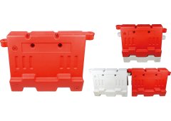 Inox Kiss Κώνος Κυκλοφορίας - Στηθαίο από Πλαστικό σε Λευκό Χρώμα