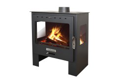 Starstoves ST314V Σόμπα Ξύλου από Ατσάλι Πανοραμική