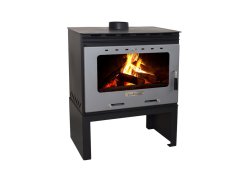 Starstoves ST2070 Χαλύβδινη Ξυλόσομπα Αερόθερμη 17.4kW Γκρι