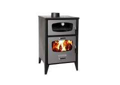 Starstoves ST220 Χαλύβδινη Ξυλόσομπα 16kW Γκρι + Δώρο Γάντια Εργασίας