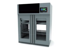 Stagionello® 60kg Ερμάριο ζύμωσης, ξήρανσης και παλαίωσης αλλαντικών προϊόντων και διπλή βιτρίνα