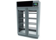 Stagionello® 200kg Ντουλάπι ζύμωσης, ξήρανσης και παλαίωσης αλλαντικών προϊόντων με διπλή βιτρίνα
