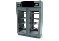 Stagionello® 100+100kg Ντουλάπι ζύμωσης, ξήρανσης και παλαίωσης αλλαντικών με διπλή βιτρίνα