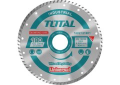 Total Διαμαντόδισκος Κοπής Universal Turbo 125mm TAC2131251 1τμχ