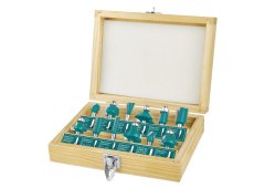 Total Κασετίνα Μαχαιριά Ρούτερ TACSR0121 12τμχ