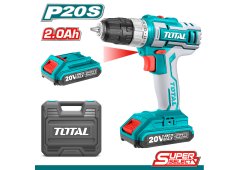 TOTAL LITHIUM BATTERY DRILL DRIVER 20V / 2Ah / 45Nm (TDLI200215)