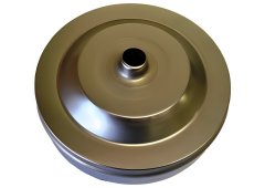 Airduct Hellas Ανοξείδωτο Πώμα Καθαρισμού Σωλήνας Καπνοδόχου Μονού Τοιχώματος Φ80 0.4mm