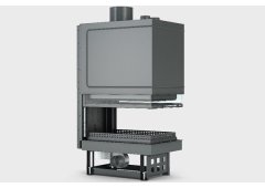 Ενεργειακό τζάκι φυσικής ροής TF 700 ή 900X600 τρίφατσο