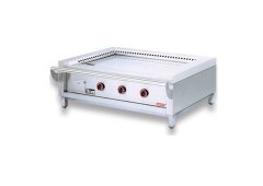Nayati Πλατώ Ψησίματος Υγραερίου 144x77x45cm 14kW με Λεία Πλάκα BDS TP15/JGP