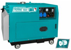 Total Αθόρυβη Γεννήτρια Πετρελαίου με Μέγιστη Ισχύ 6.2kVA