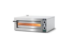 Cuppone Tiziano TZ 425/1M Ηλεκτρικός Φούρνος Πίτσας με Πυρότουβλα 3.8kW 80x66x39cm