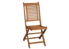 Ξύλινη Καρέκλα Χαμηλής Πλάτης Πτυσσόμενη Balau Wood