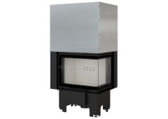 Kratki VNP 610 430 Ενεργειακό Τζάκι Ξύλου 9kW Δεξιά Γωνία με Συρόμενη Πόρτα