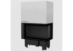 Kratki VNP 810 410 Ενεργειακό Τζάκι Ξύλου 14kW Δεξια Γωνία με Συρόμενη Πόρτα