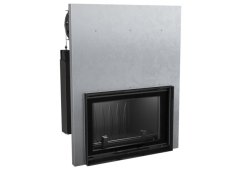 Kratki Wiktor Guillotine Ενεργειακό Τζάκι Ξύλου 14kW Ίσιο με Συρόμενη Πόρτα