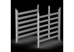 Unox XWCLC-0623-H πλευρική υποστήριξη για 6 GN 2/3