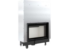 Kratki Zibi G Ενεργειακό Τζάκι Ξύλου Αερόθερμο 11kW Ίσιο με Ανοιγόμενη Πόρτα