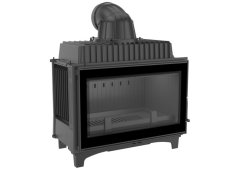 Kratki Franek 14 PF Ενεργειακό Τζάκι Ξύλου 14kW Ίσιο με Ανοιγόμενη Πόρτα