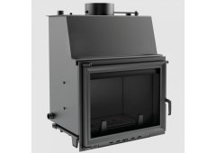 Kratki Zuzia PW 15 W Ενεργειακό Τζάκι Ξύλου Καλοριφέρ 12kW Ίσιο με Ανοιγόμενη Πόρτα Κλειστού Δοχείου