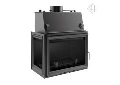 Kratki Zuzia PW BL 15 W Ενεργειακό Τζάκι Καλοριφέρ Αριστερή Γωνία Ανοιγόμενη Πόρτα Κλειστού Δοχείου