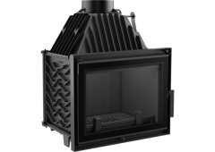 Kratki Zuzia Deco Ενεργειακό Τζάκι Ξύλου 16kW Ίσιο με Ανοιγόμενη Πόρτα