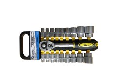 Geko G10103 Καστάνια με Καρυδάκια 1\2" 19τμχ